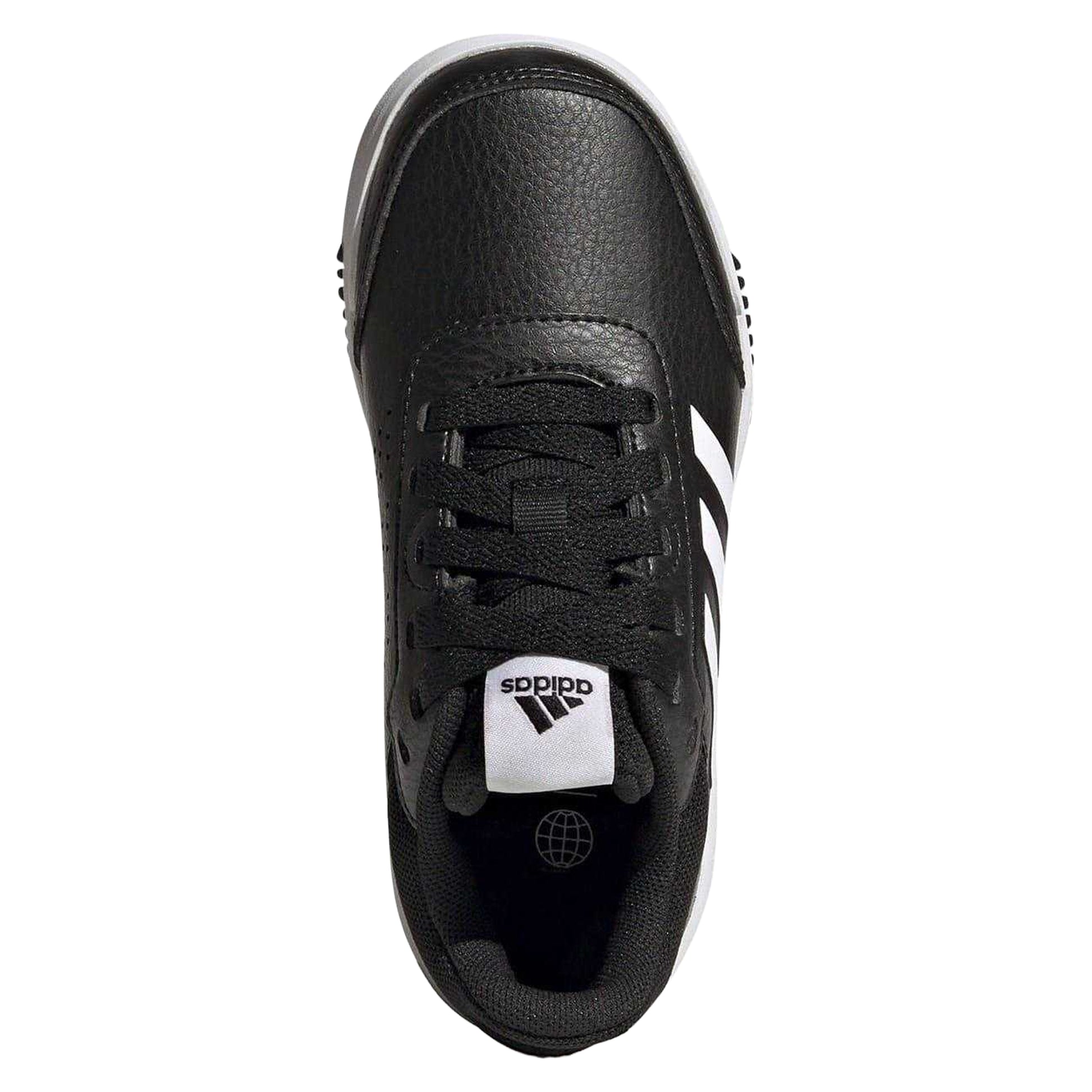 Black-White - Lifestyle - Adidas Boys Tensaur 3 Leather Trainers