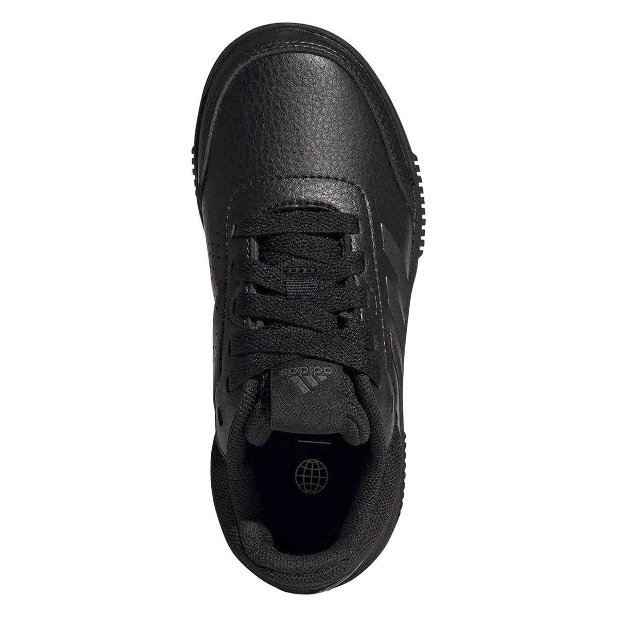 Triple Black - Lifestyle - Adidas Boys Tensaur 3 Leather Trainers