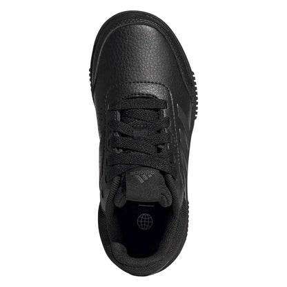 Triple Black - Lifestyle - Adidas Boys Tensaur 3 Leather Trainers