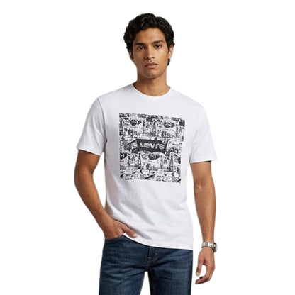 White - Side - Levis Mens Comic T-Shirt