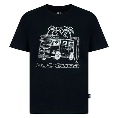 Black - Front - Hot Tuna Mens Campervan T-Shirt
