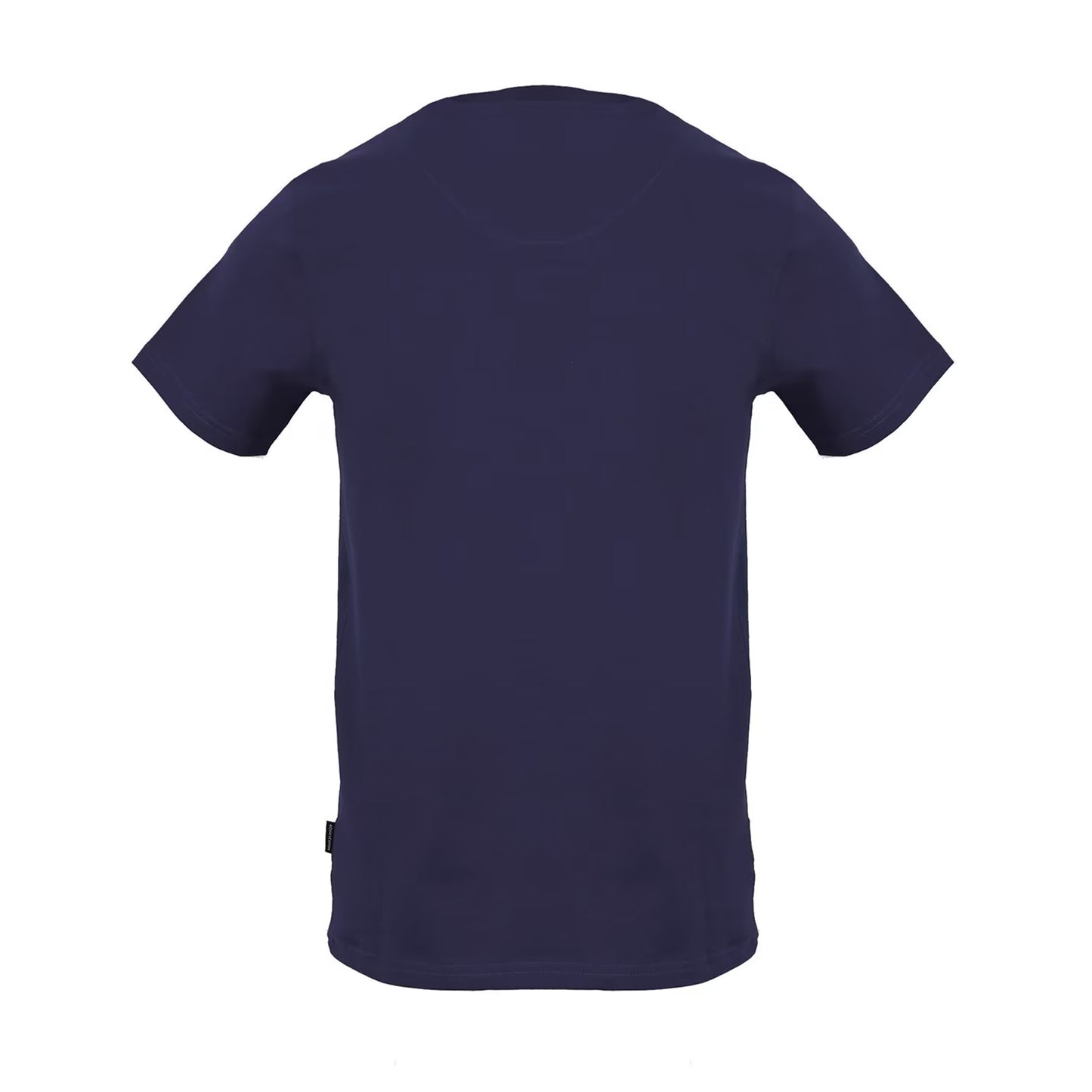 Navy - Back - Aquascutum Mens Logo T-Shirt