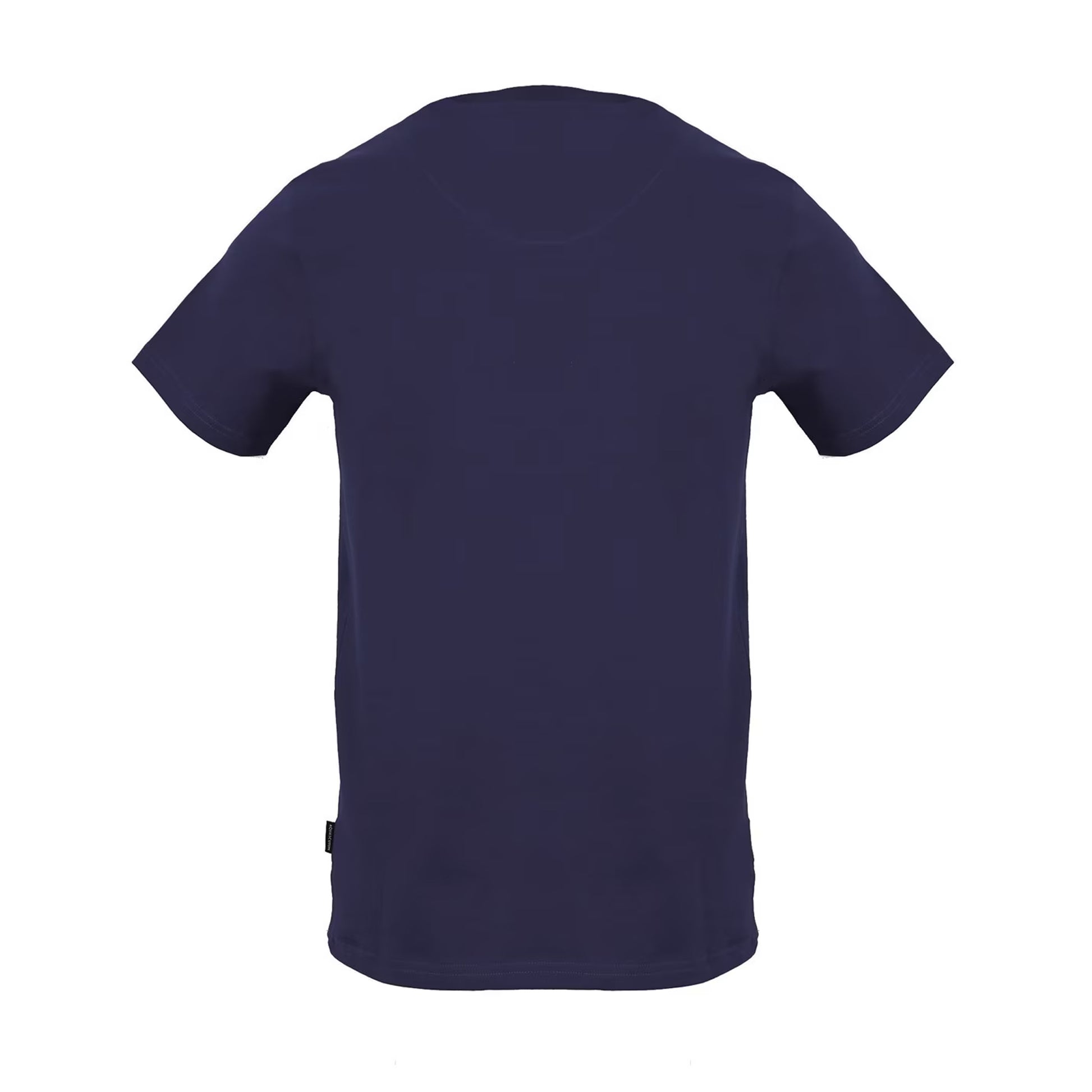 Navy - Back - Aquascutum Mens Logo T-Shirt