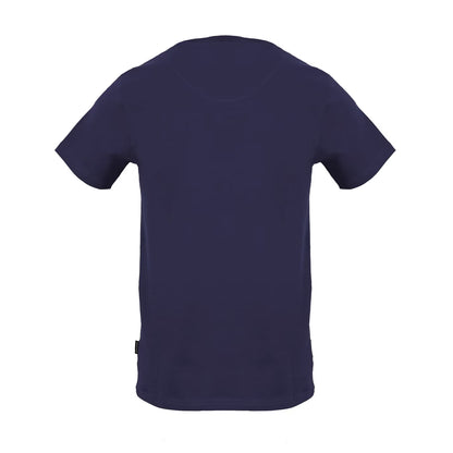Navy - Back - Aquascutum Mens Logo T-Shirt