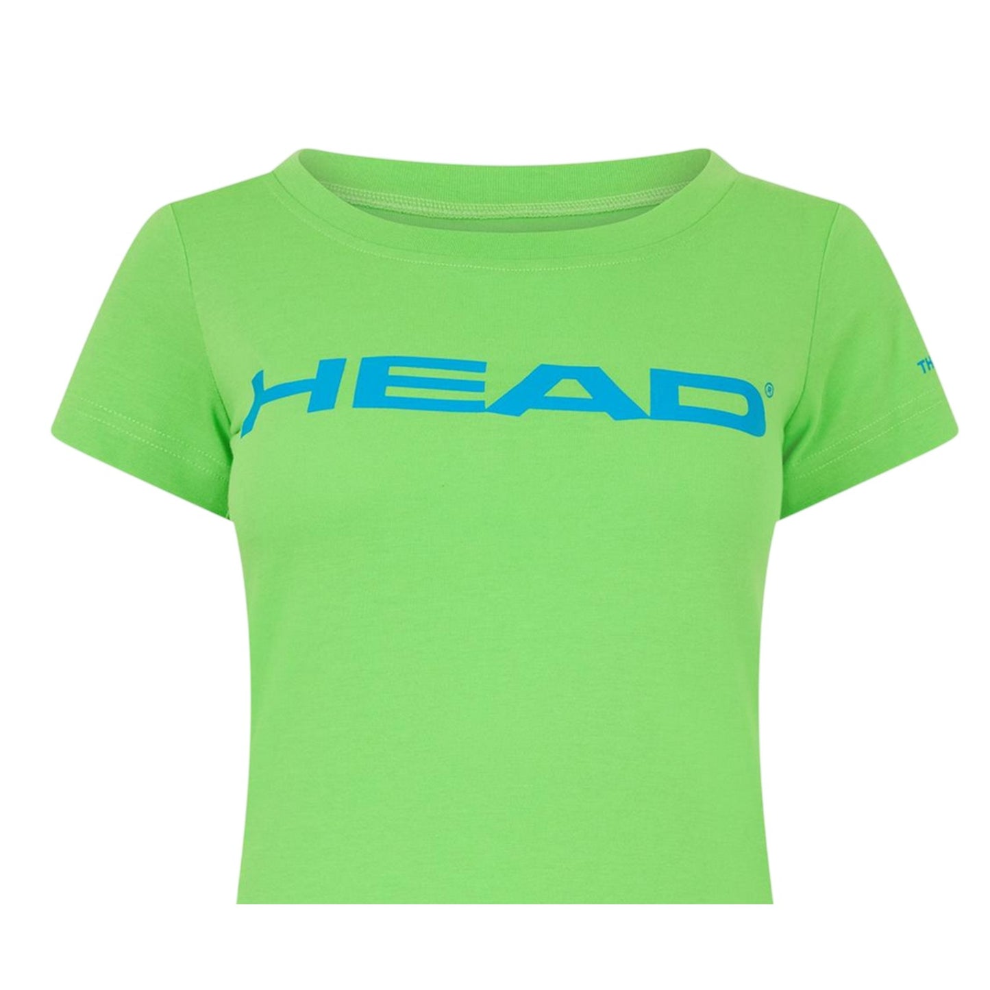 Green - Side - Head Womens-Ladies Big Logo T-Shirt