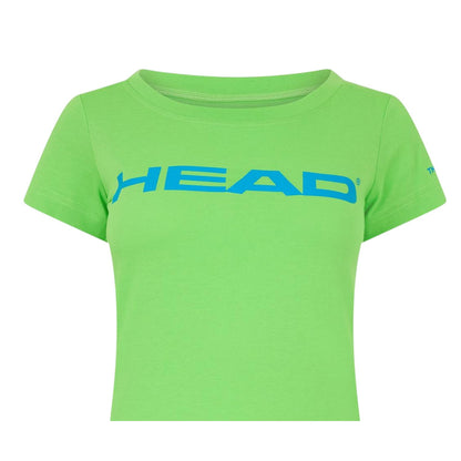 Green - Side - Head Womens-Ladies Big Logo T-Shirt