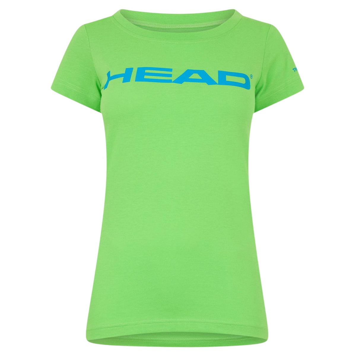 Green - Front - Head Womens-Ladies Big Logo T-Shirt