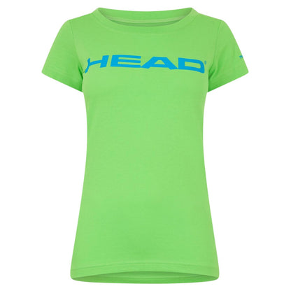 Green - Front - Head Womens-Ladies Big Logo T-Shirt