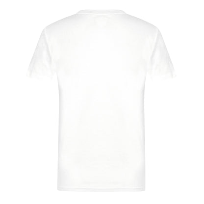 White - Back - Vans Childrens-Kids Style 76 Crew Neck T-Shirt