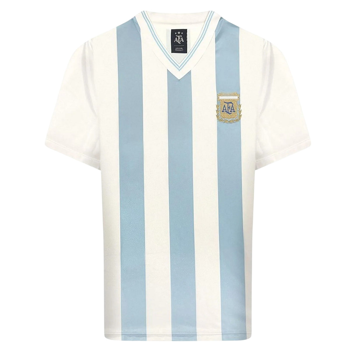 Blue-White - Front - Score Draw Mens Argentina Jersey