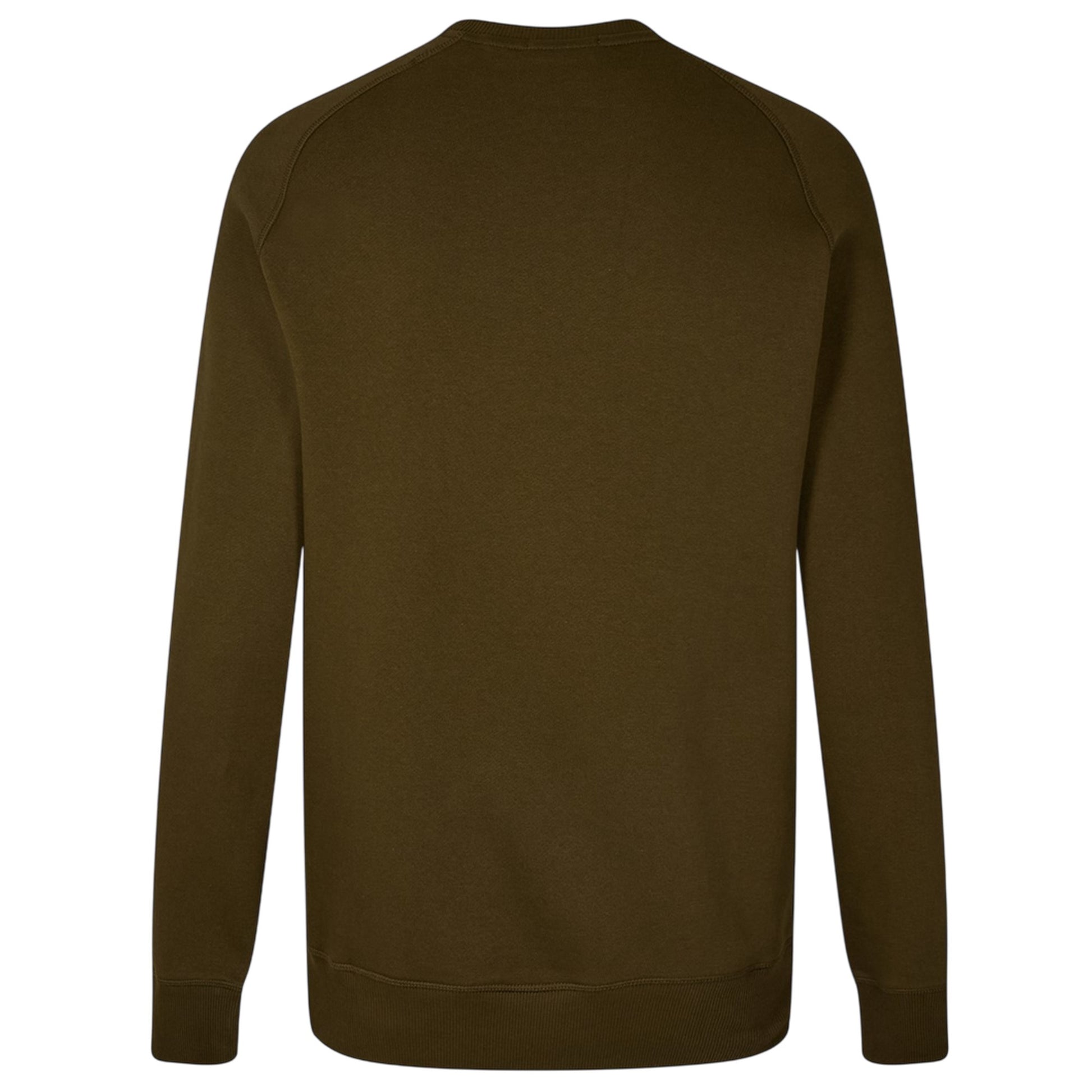 Olive - Back - Timberland Mens Exeter Crew Neck Regular Sweatshirt