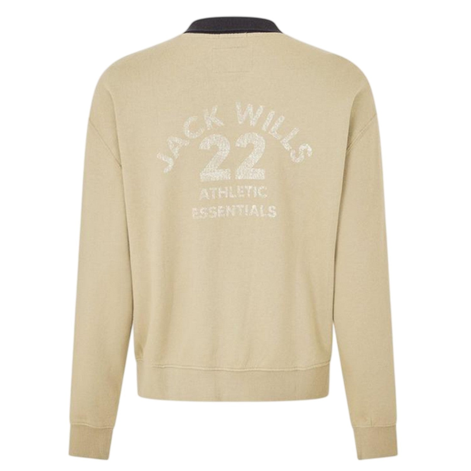 Willow - Back - Jack Wills Mens Collared Regular Sweatshirt