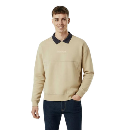Willow - Side - Jack Wills Mens Collared Regular Sweatshirt