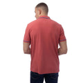 Red - Back - Original Penguin Mens Earl Pique Polo Shirt