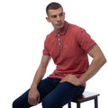 Red - Lifestyle - Original Penguin Mens Earl Pique Polo Shirt