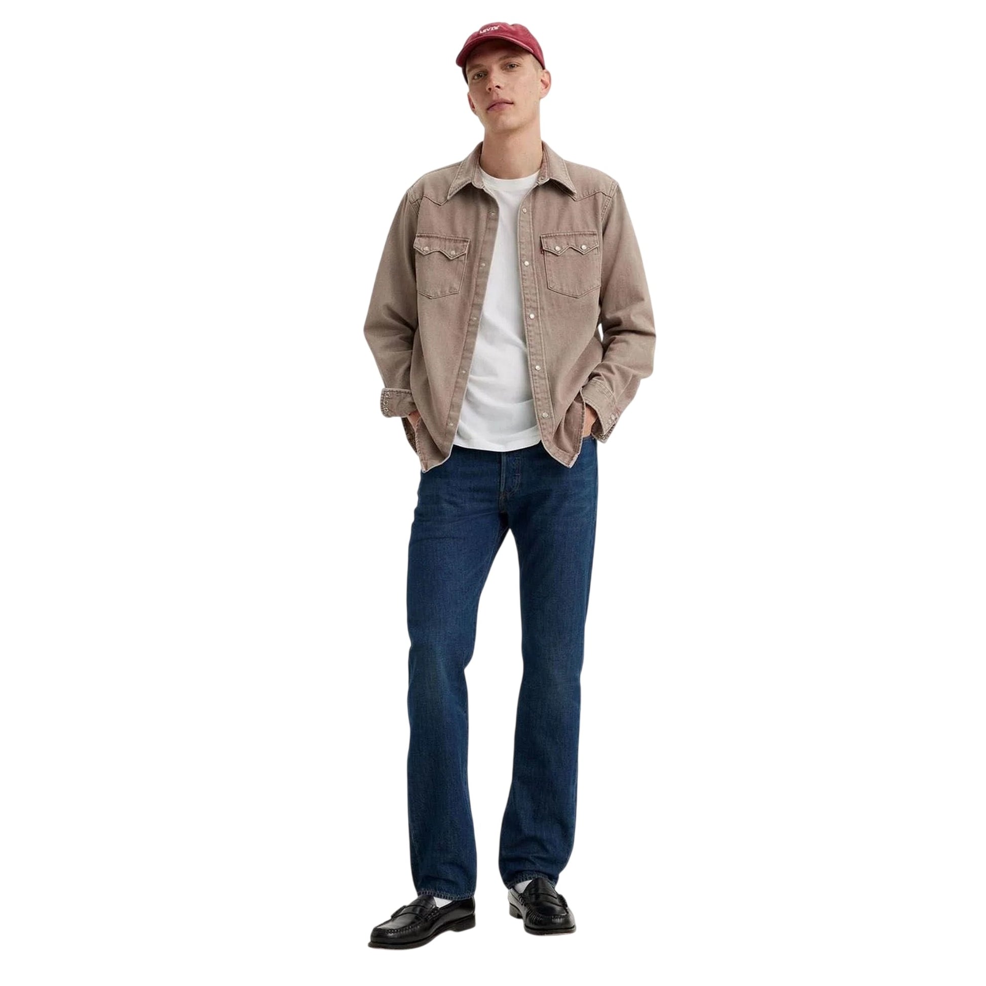 Blue - Pack Shot - Levis Mens Original Do The Rump Jeans