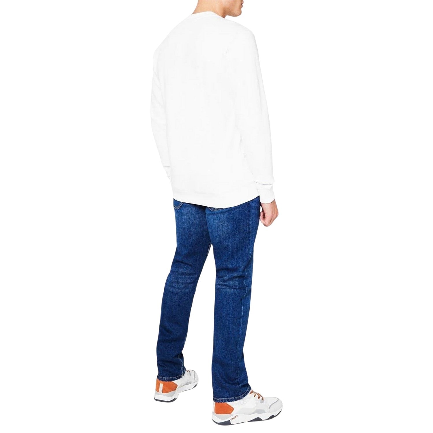 Mid Wash - Lifestyle - Lee Cooper Mens Belted Straight Jeans