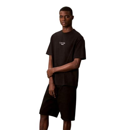 Black - Lifestyle - Calvin Klein Mens Graphic Relaxed Fit T-Shirt