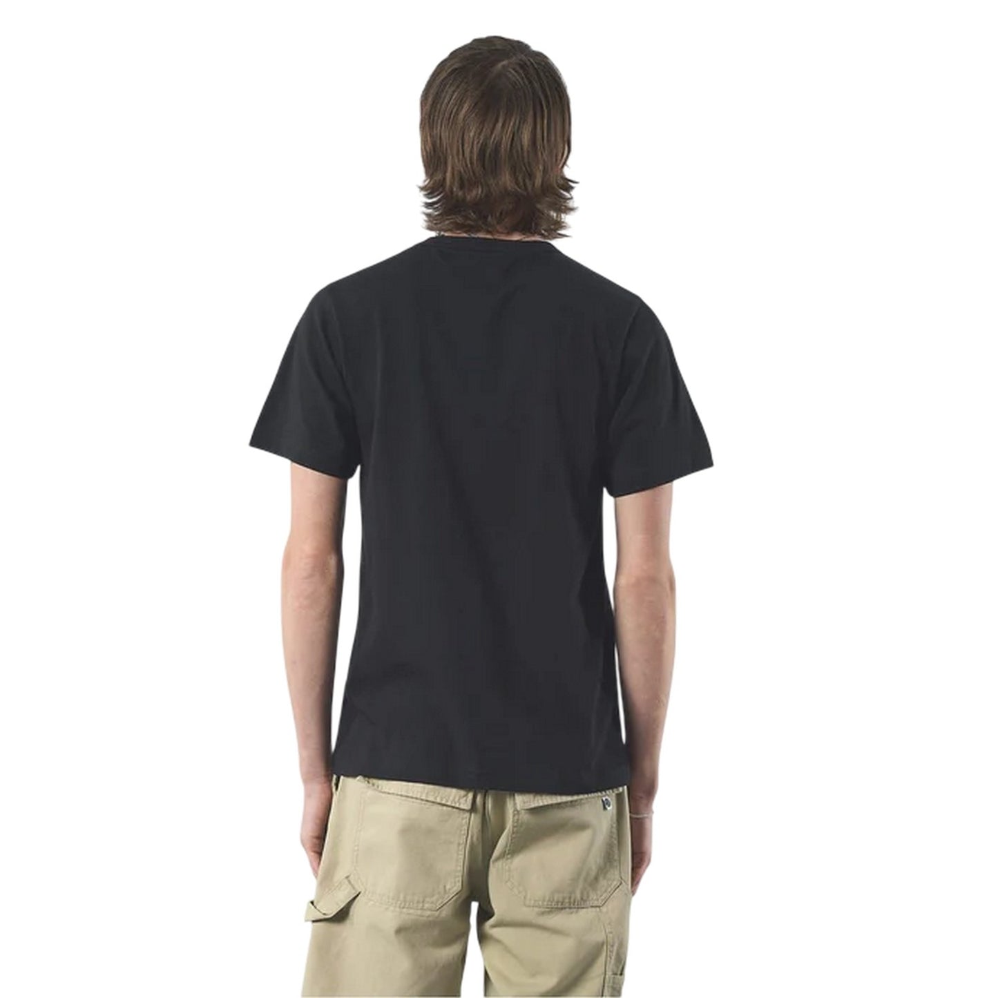 Black - Back - Pretty Green Mens Tour Logo T-Shirt
