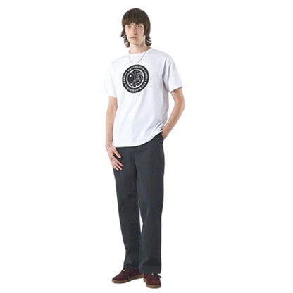 White - Pack Shot - Pretty Green Mens Tour Logo T-Shirt