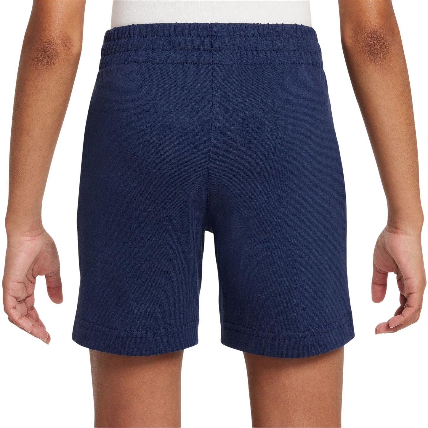 Midnight Navy - Back - Nike Boys Logo Jersey Shorts