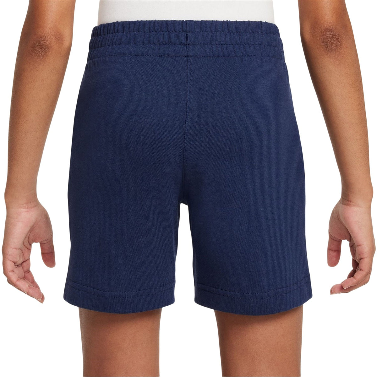Midnight Navy - Back - Nike Boys Logo Jersey Shorts