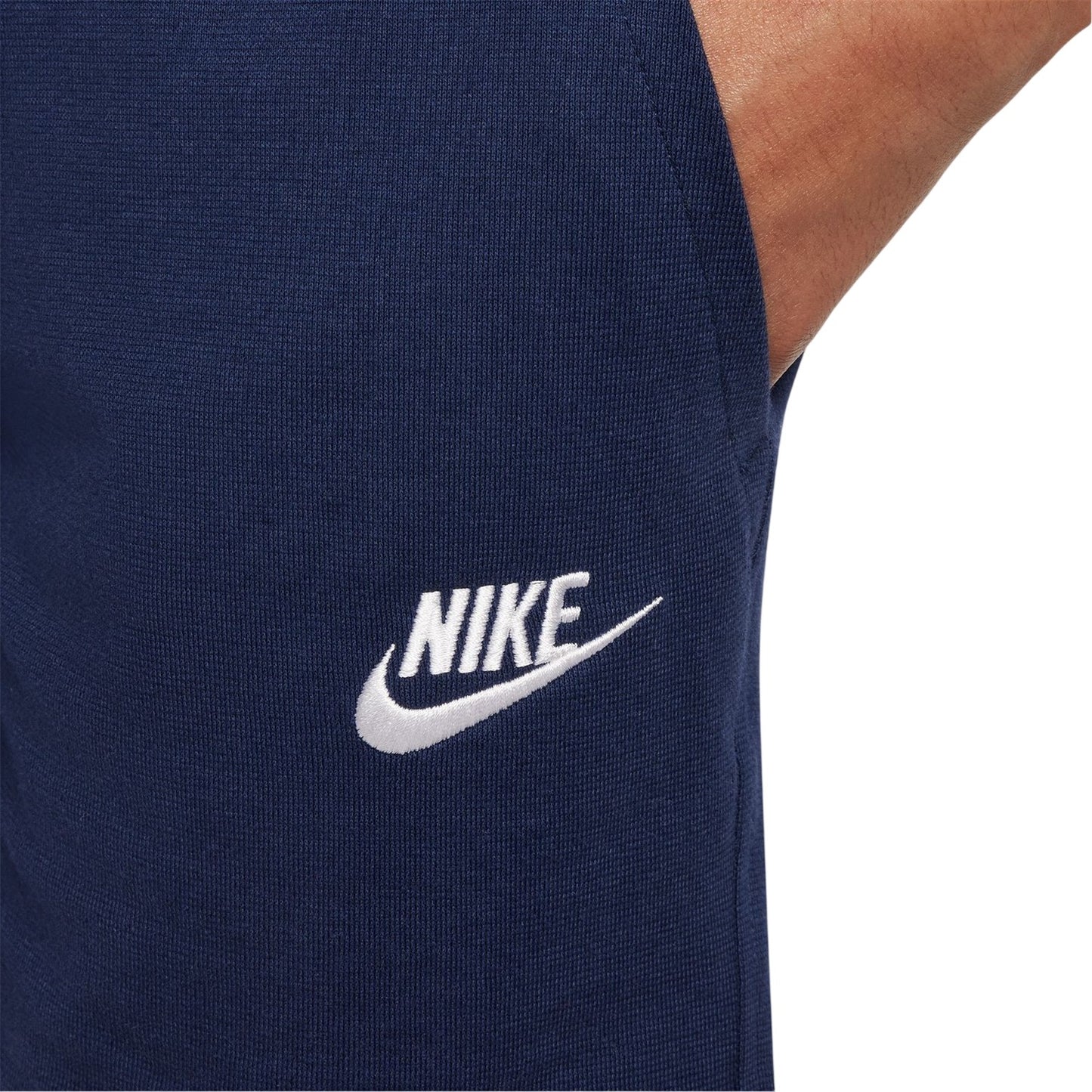 Midnight Navy - Side - Nike Boys Logo Jersey Shorts