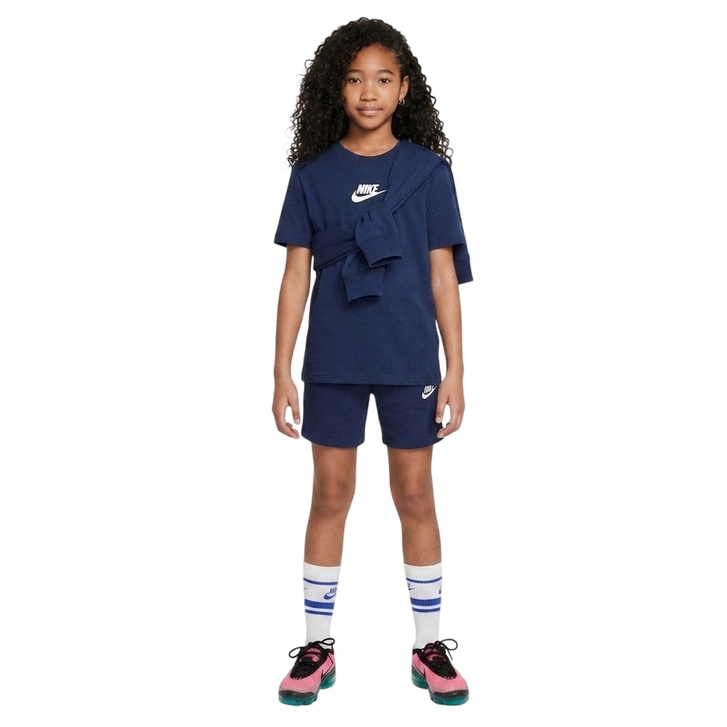 Midnight Navy - Lifestyle - Nike Boys Logo Jersey Shorts