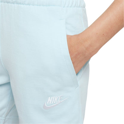 Glacier Blue - Side - Nike Boys Logo Jersey Shorts