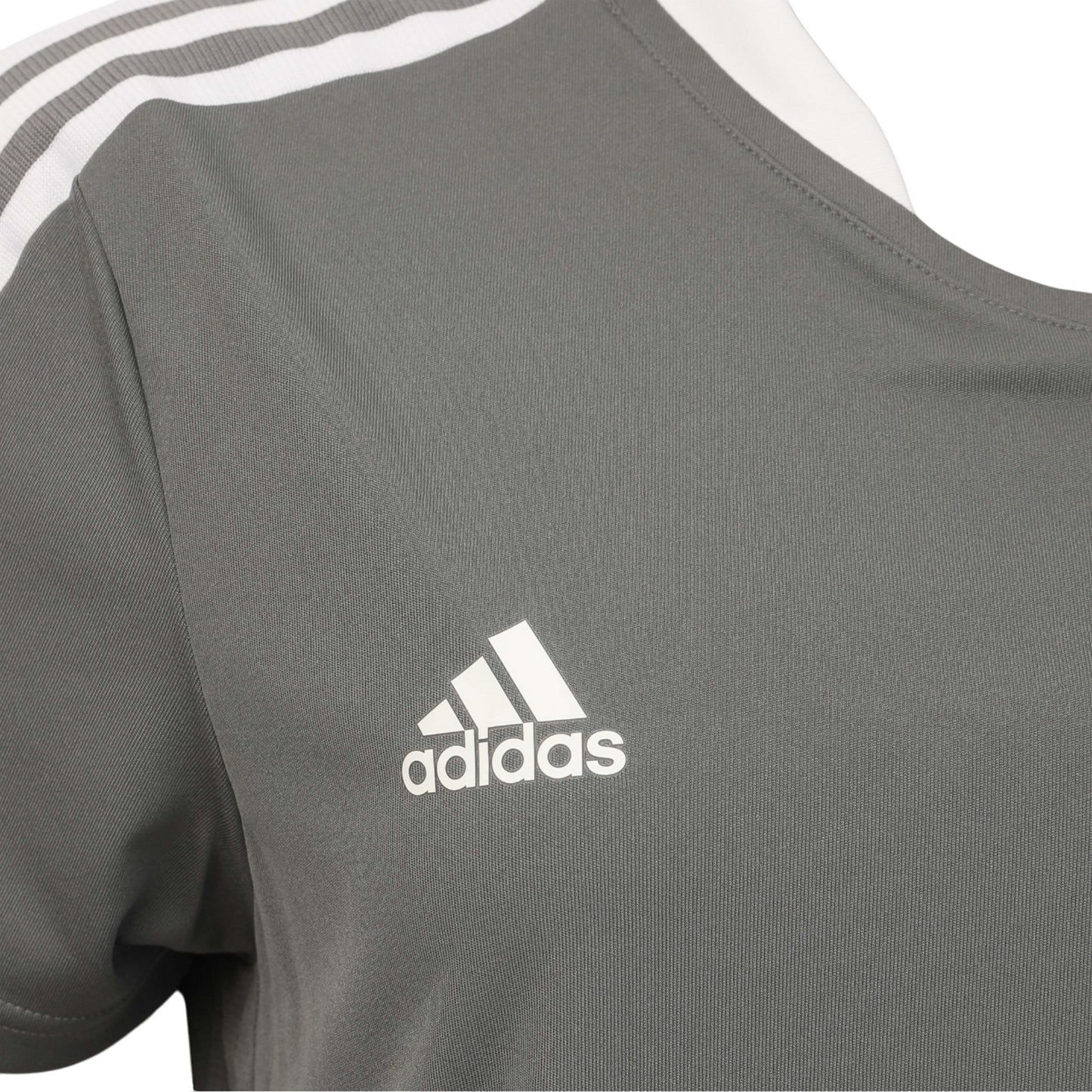 Grey - Side - Adidas Womens-Ladies Tiro 21 Training Jersey