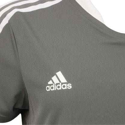 Grey - Side - Adidas Womens-Ladies Tiro 21 Training Jersey