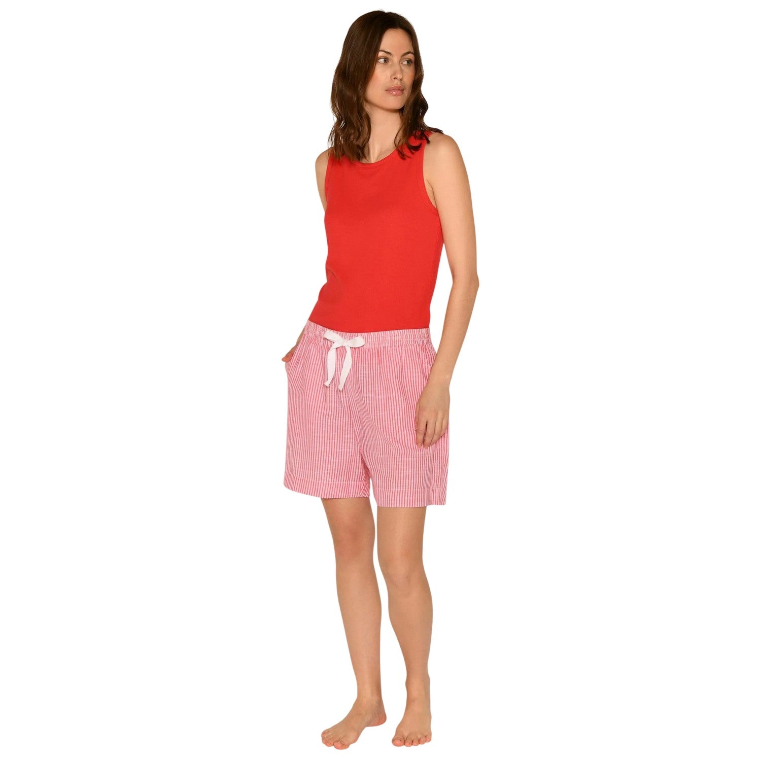 Bittersweet - Lifestyle - CCDK Copenhagen Womens-Ladies Vicy Striped Pyjama Shorts