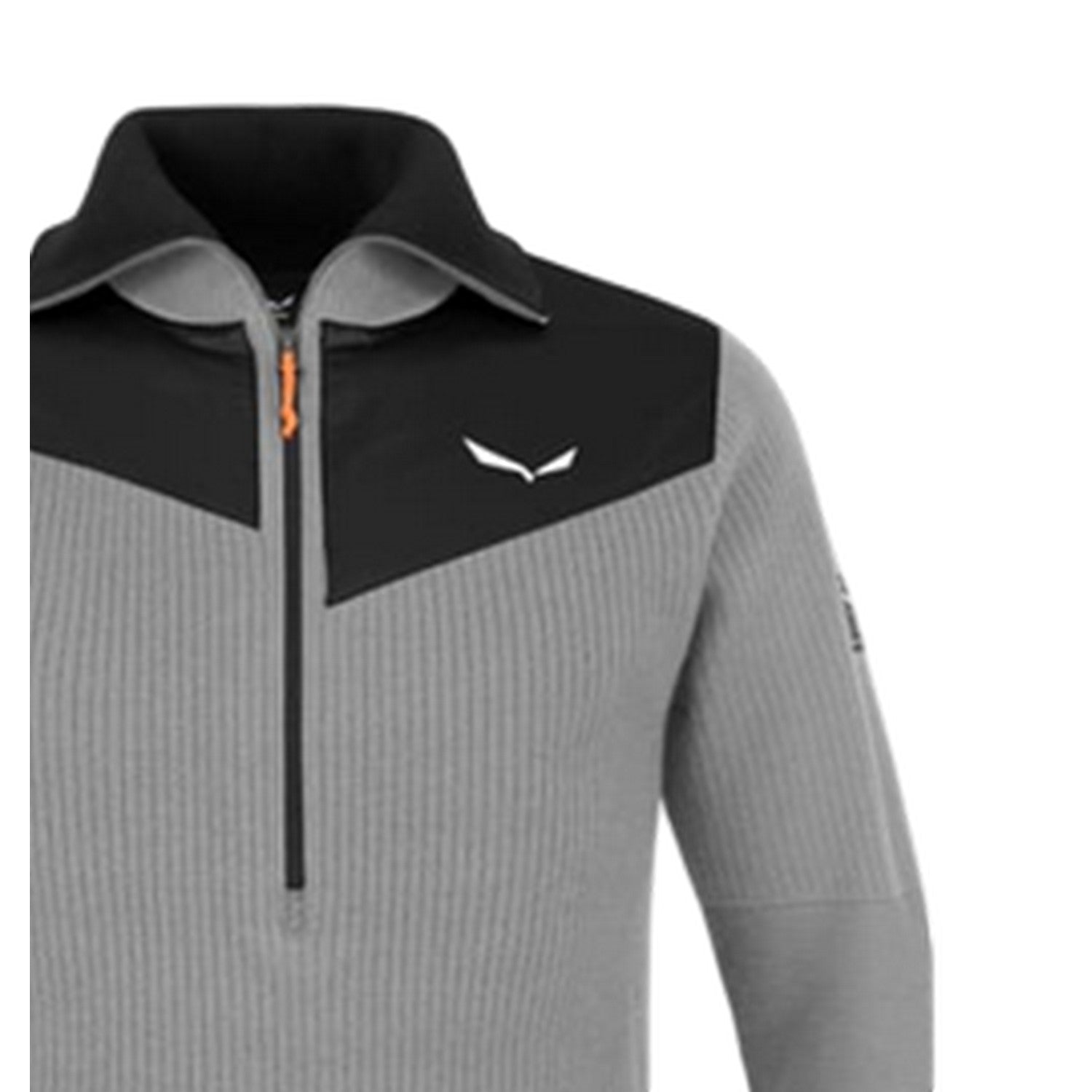 Heather - Lifestyle - Salewa Mens Zip Neck Slim Fleece Top