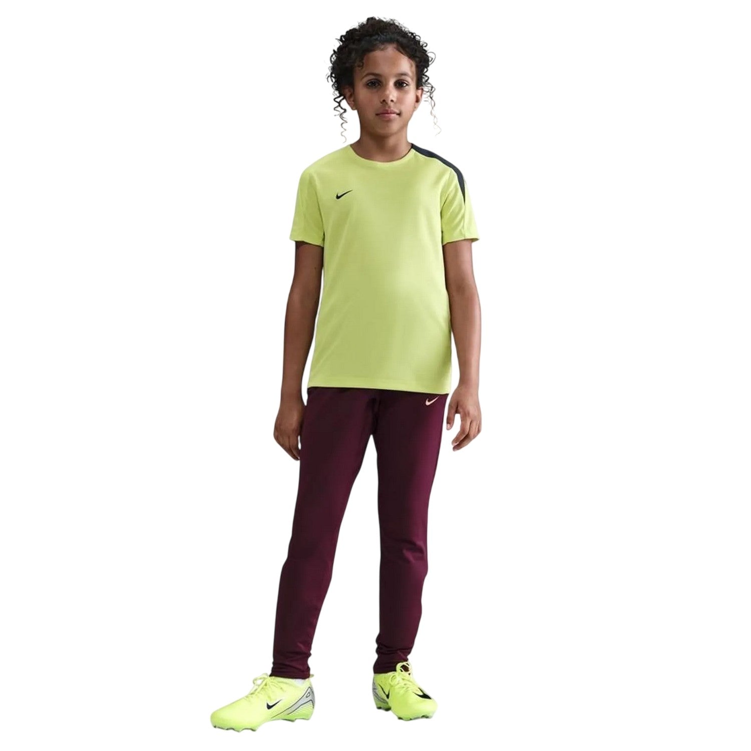 Limelight Yellow - Lifestyle - Nike Childrens-Kids Strike Dri-FIT Football T-Shirt