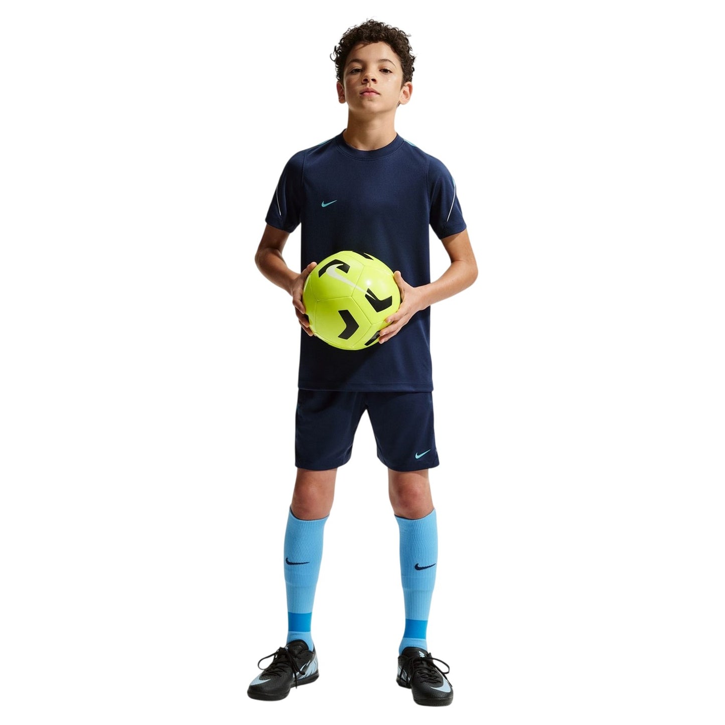 Midnight Navy - Lifestyle - Nike Childrens-Kids Strike Dri-FIT Football T-Shirt