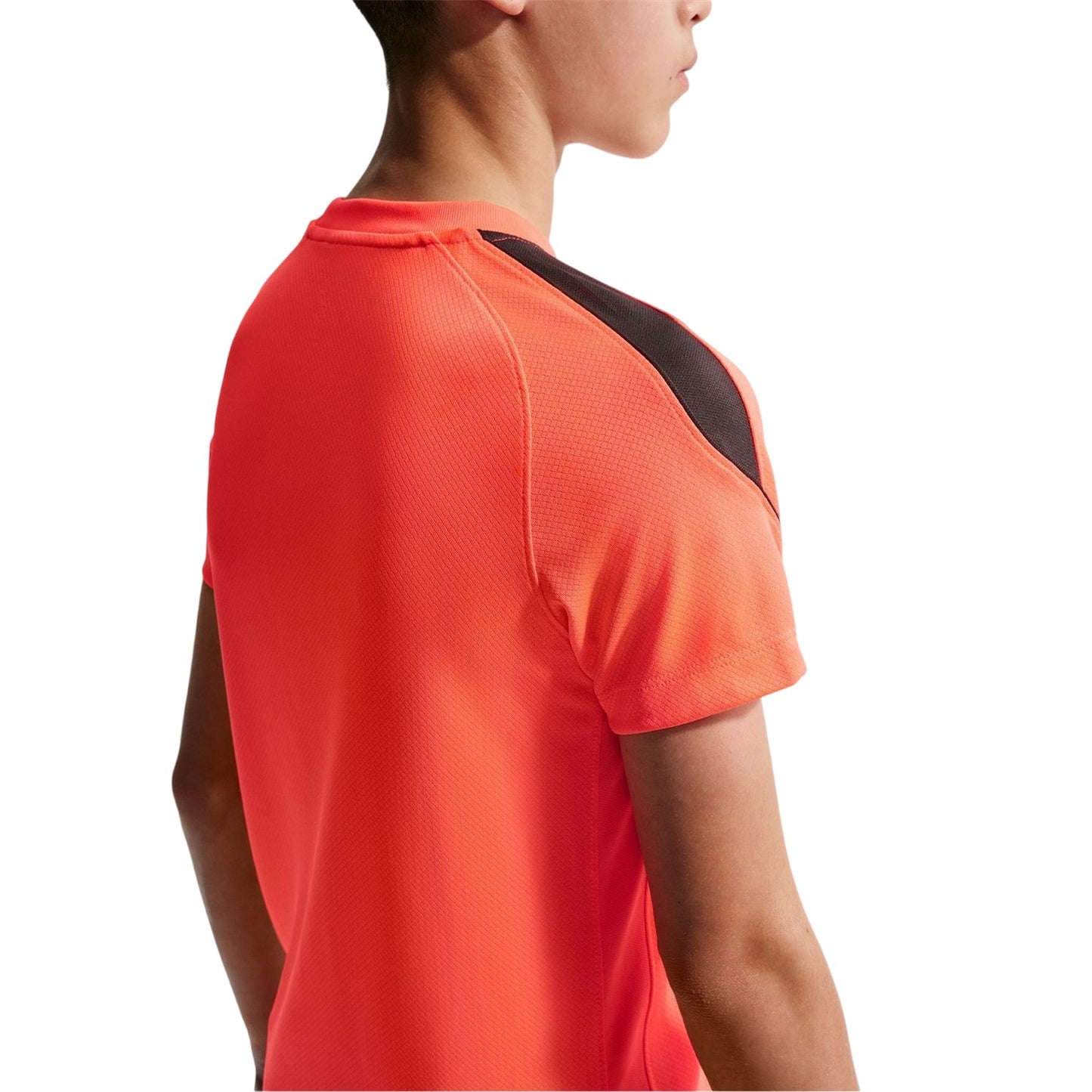 Lava - Side - Nike Childrens-Kids Strike Dri-FIT Football T-Shirt