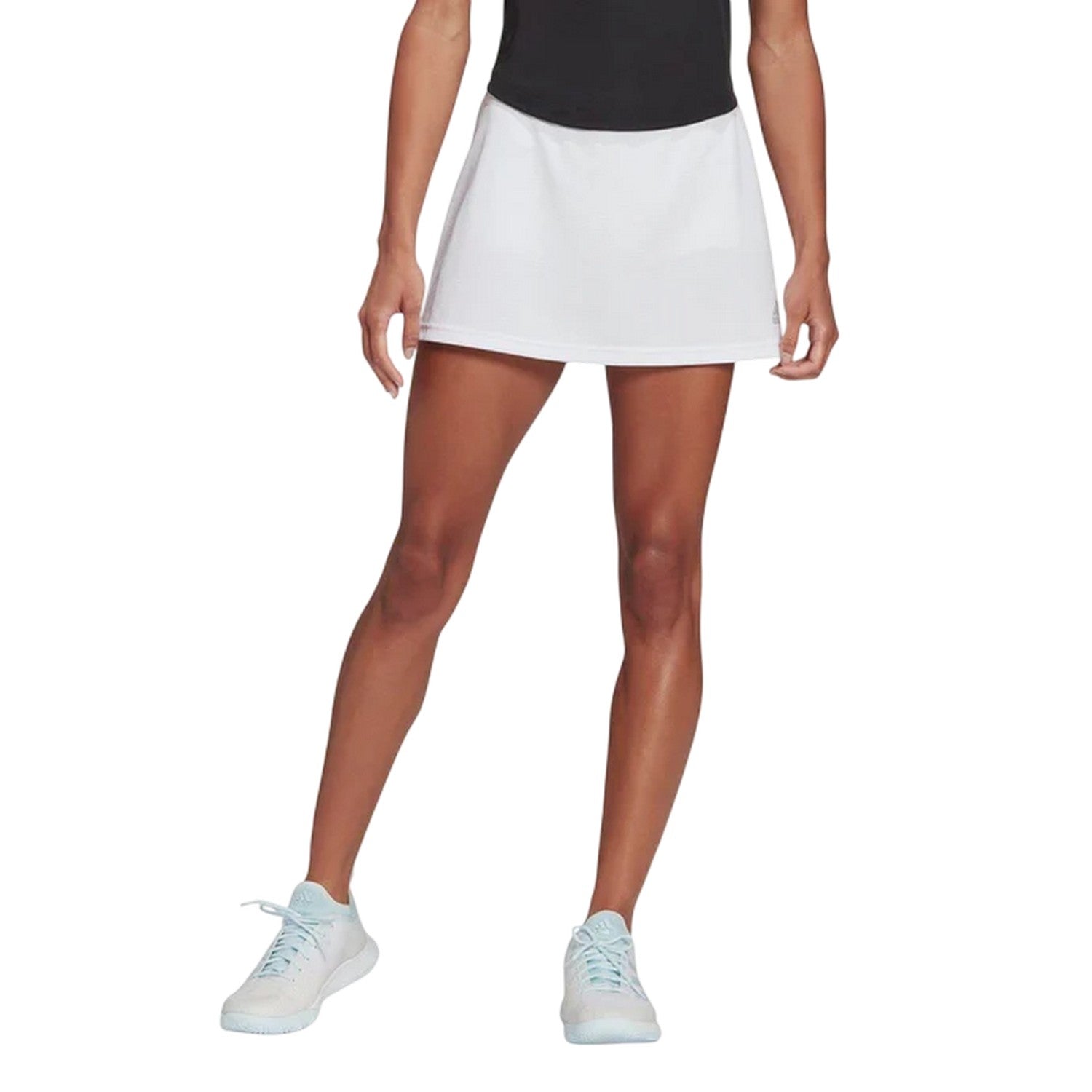 White - Pack Shot - Adidas Womens-Ladies Club Tennis Skirt