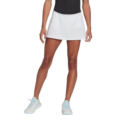 White - Pack Shot - Adidas Womens-Ladies Club Tennis Skirt