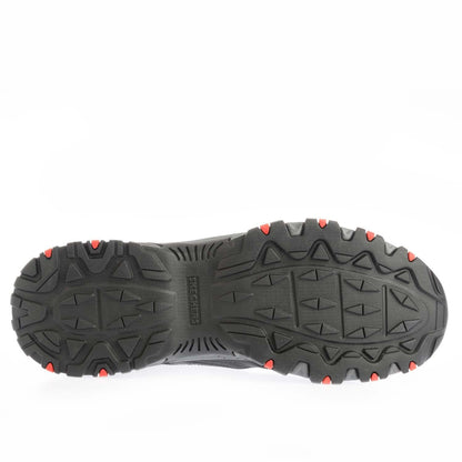 Black - Lifestyle - Skechers Mens Hillcrest - Vast Adventure Trail Leather Trainers