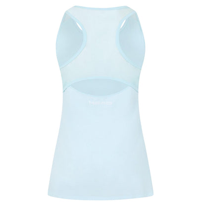 Blue - Back - Head Womens-Ladies Spirit Scoop Neck Tank Top