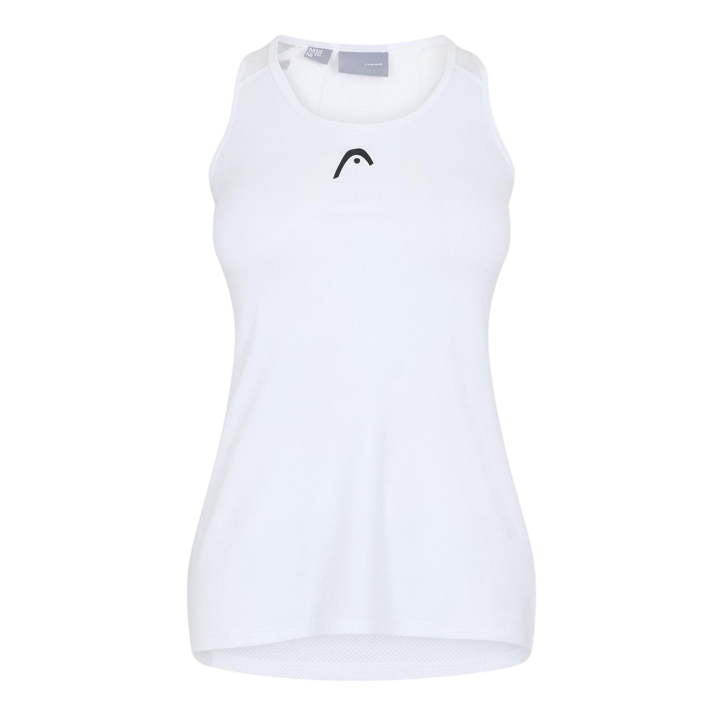 White - Front - Head Womens-Ladies Spirit Scoop Neck Tank Top