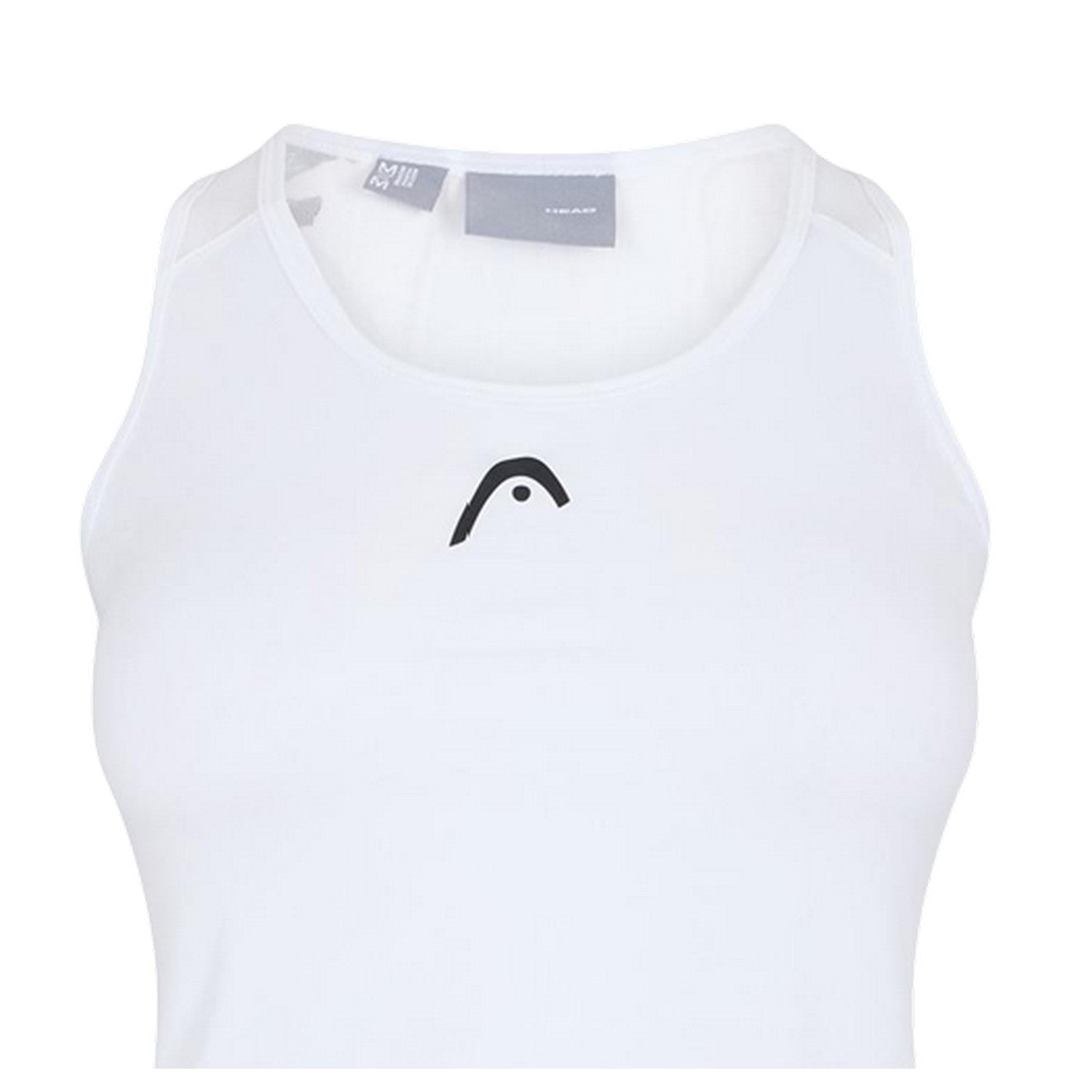 White - Lifestyle - Head Womens-Ladies Spirit Scoop Neck Tank Top