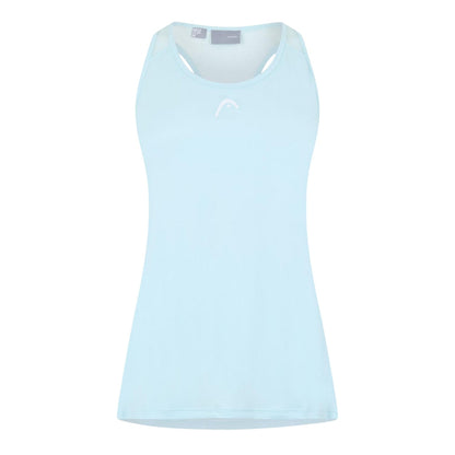 Blue - Front - Head Womens-Ladies Spirit Scoop Neck Tank Top
