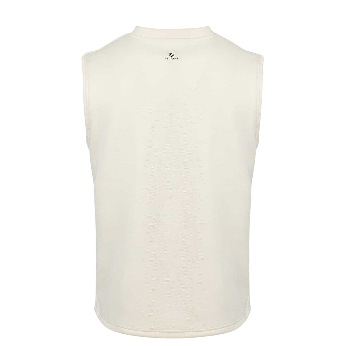Cream - Back - Slazenger Mens Cricket Sweater Vest