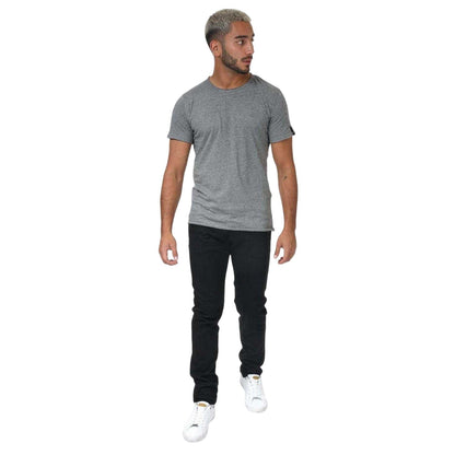 Black - Side - Replay Mens Anbass Slim Jeans