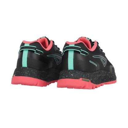 Black-Pink - Back - Karrimor Womens-Ladies Tempo Trail Running Trainers