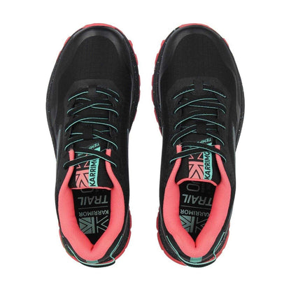 Black-Pink - Lifestyle - Karrimor Womens-Ladies Tempo Trail Running Trainers