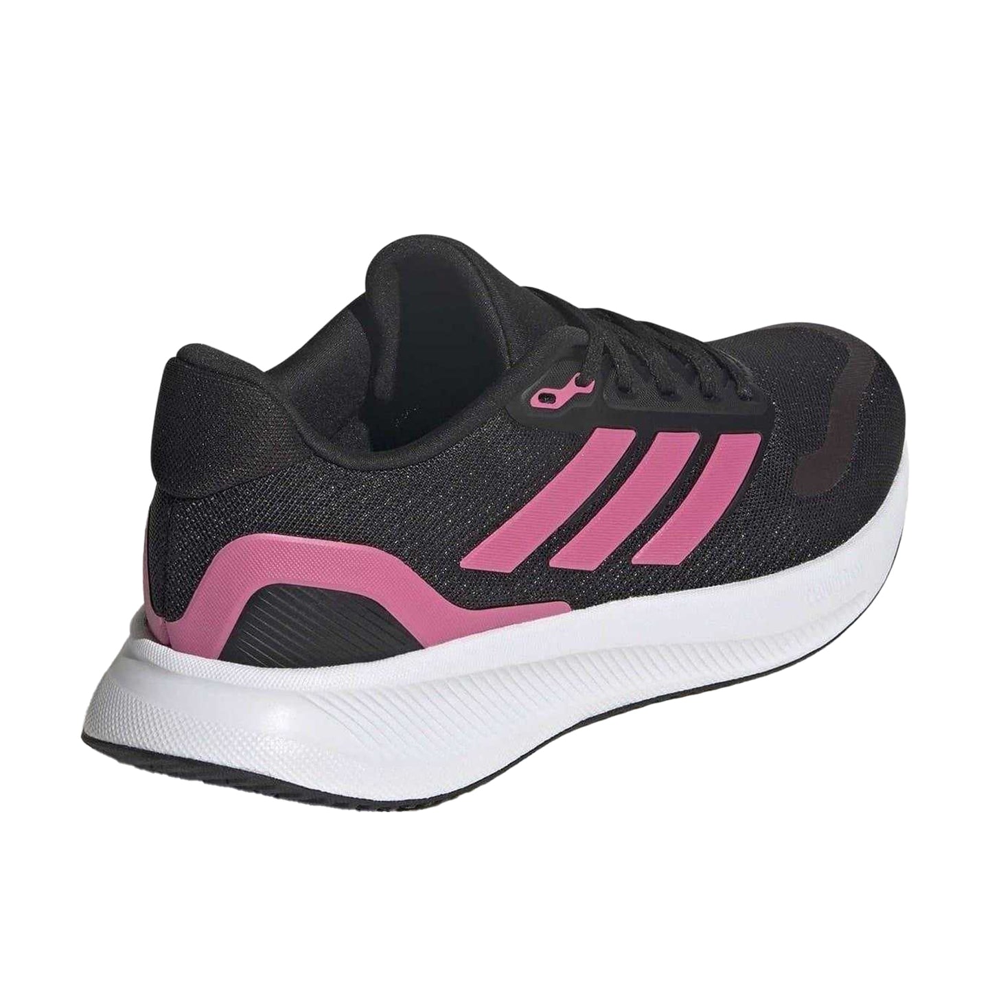 Black-Pink - Back - Adidas Womens-Ladies Runfalcon 5 Shoes