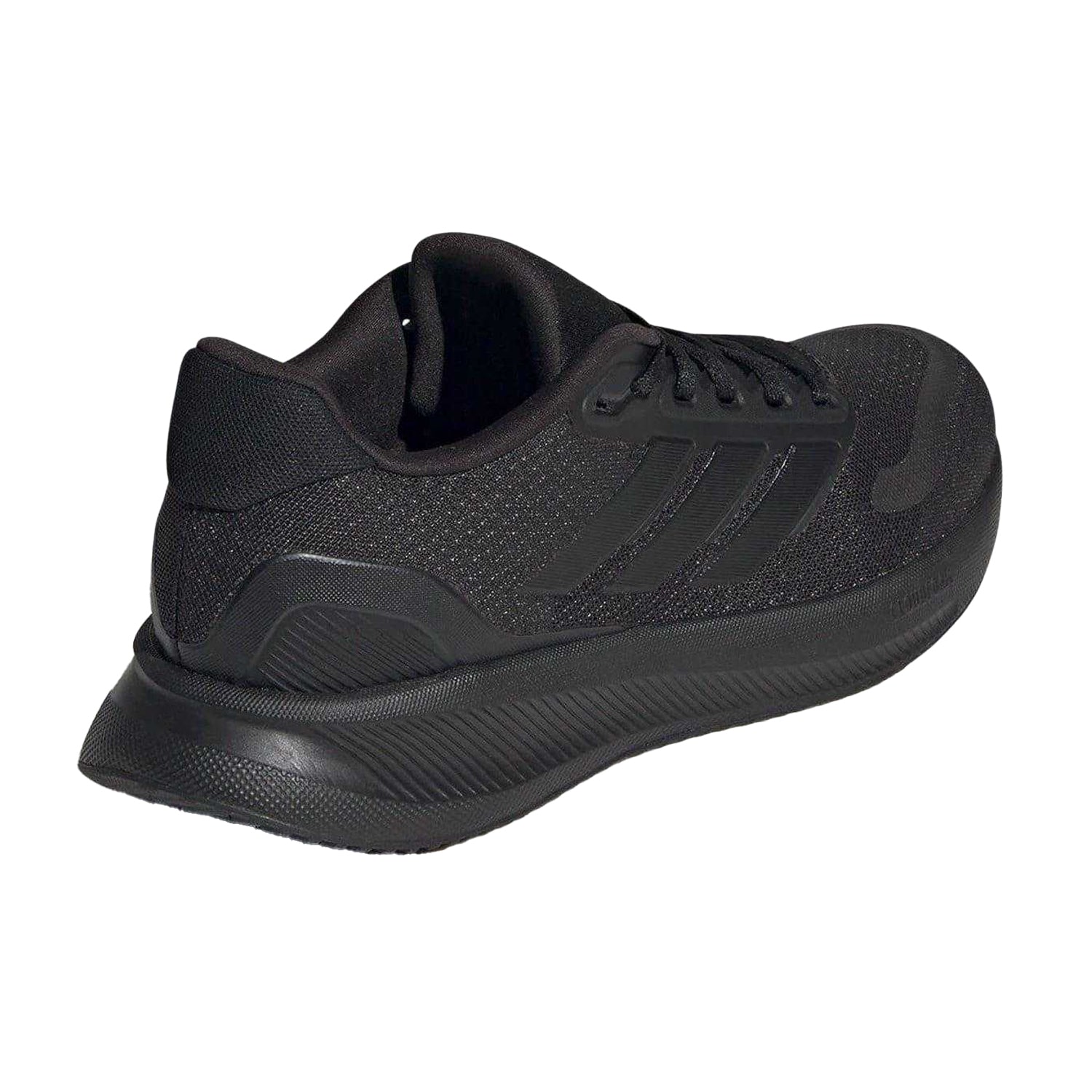 Triple Black - Back - Adidas Womens-Ladies Runfalcon 5 Shoes