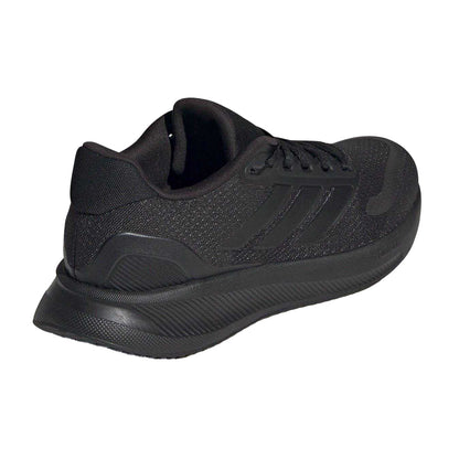 Triple Black - Back - Adidas Womens-Ladies Runfalcon 5 Shoes
